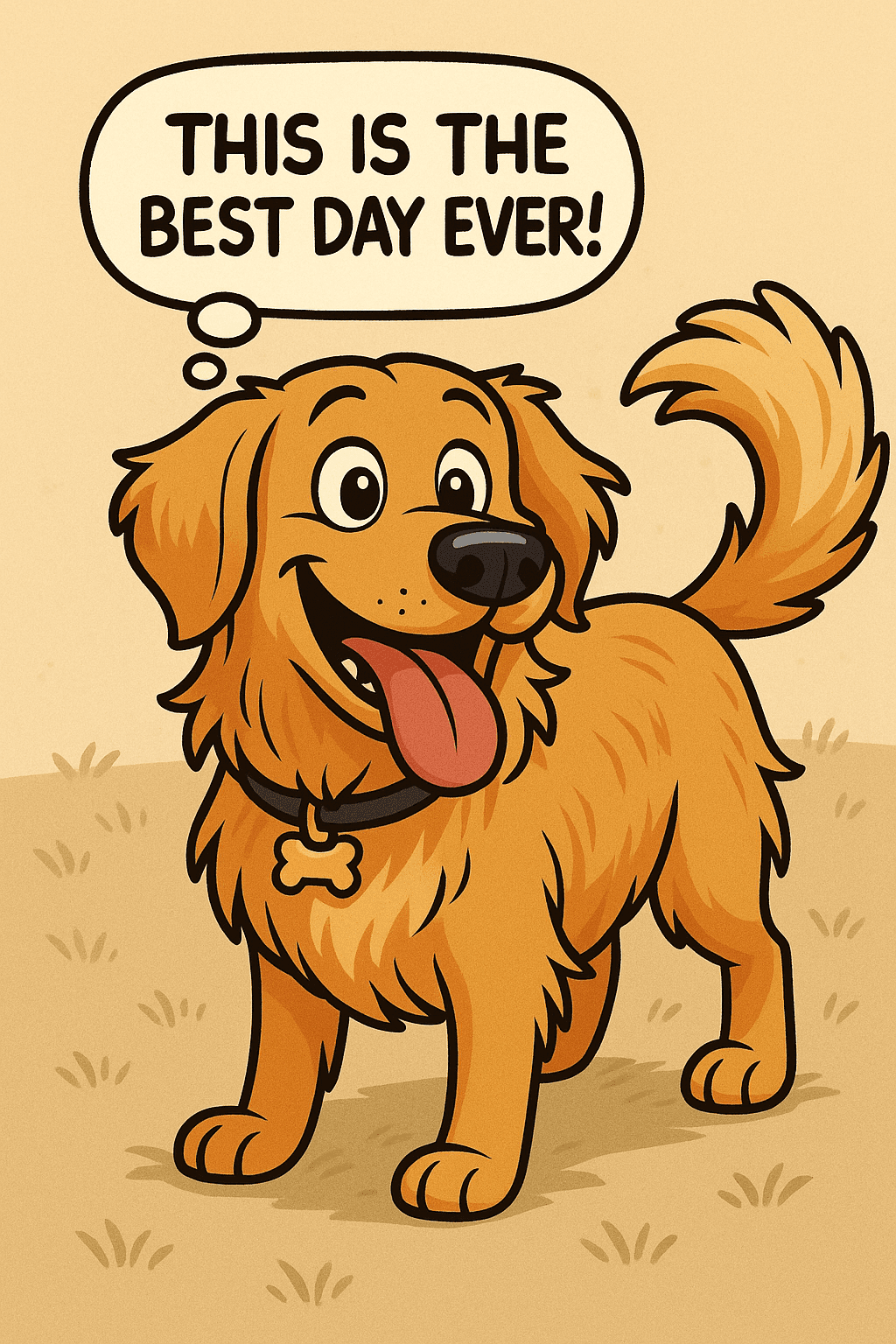 After: Dog Portrait